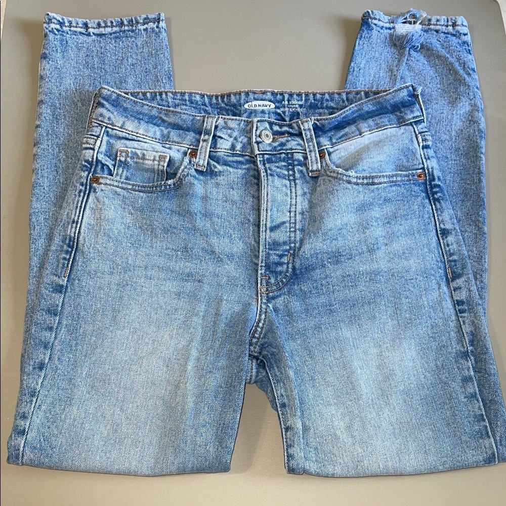 Old Navy Light denim Straight Leg Jeans